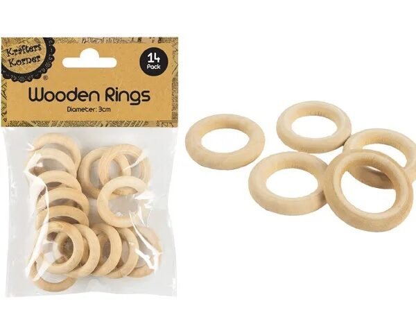 wooden rings for craft